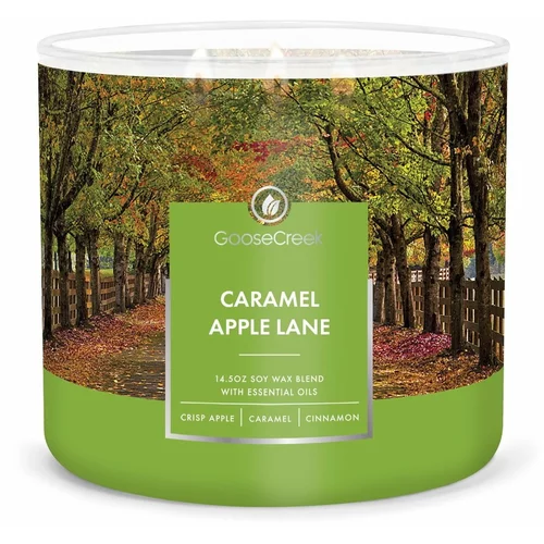 Goose Creek Mirisna svijeća Caramel Apple Lane, vrijeme gorenja 35 h