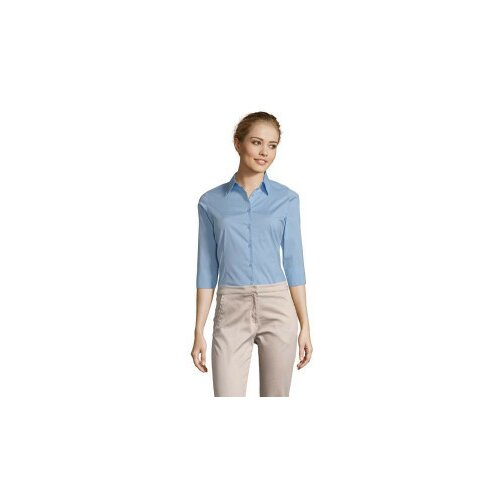 SOL'S Effect ženska košulja sa 3/4 rukavima Sky blue XL ( 317.010.52.XL ) Slike