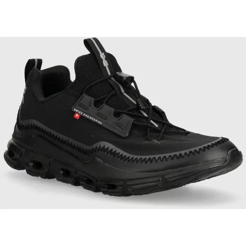 On-running Tekaški čevlji Cloudaway črna barva