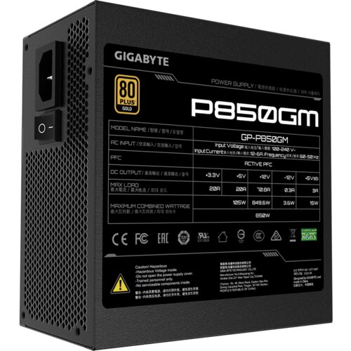 Gigabyte GP-P850GM napajanje Slike