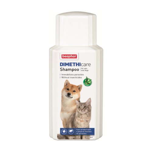 Beaphar - Dimethicare shampoo dog/cat - antiparazitski šampon za pse i mačke - 200ml Cene