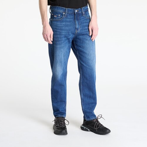 Tommy Hilfiger Hlače Tommy Jeans Isaac Relaxed Tapered Jeans Denim Dark W33/L32 Cene