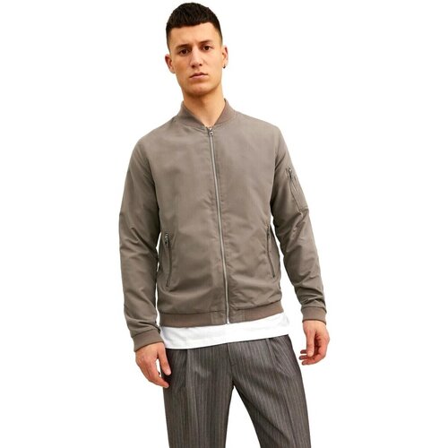 Jack &amp;amp; Jones Majice s kratkimi rokavi CHAQUETA TIPO BOMBER HOMBRE JACK JONES 12165203 Kostanjeva Slike