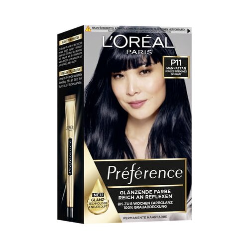 L&amp;acute;Or&amp;eacute;al Paris Pr&amp;eacute;f&amp;eacute;rence P11 - hladna intenzivno črna (Manhattan) Slike