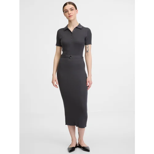 Orsay Dark gray women's dress - Women's