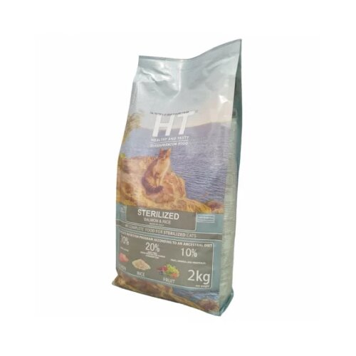 CENNAMO healthy and tasty cat adult sterilised with salmon 2 kg Slike
