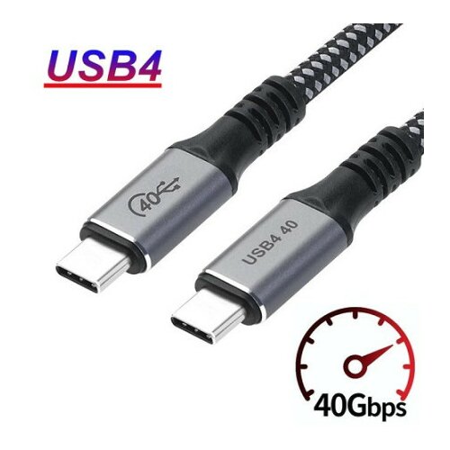 Kabl USB tip C 1.2m thunderbolt 3 KT-USB4.1.2 ( 11-467 ) Cene