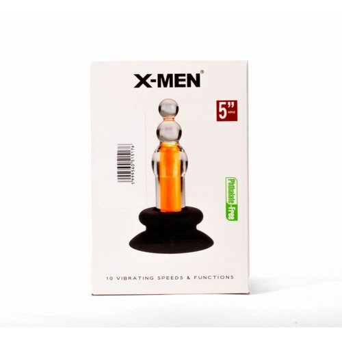 X-Men 10 Speeds Vibrating Beaded Plug XMEN000062 Slike