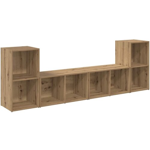 vidaXL Komplet TV omaric 4 pcs Umetni hrast 37 x 37 x 72 cm, (5000132519) Cene