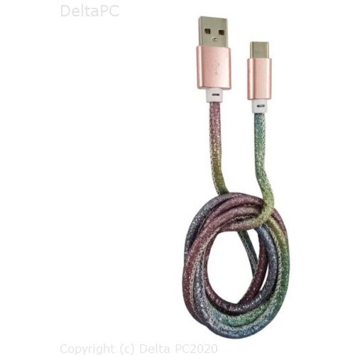  To Type-C cable blue/pink Cene