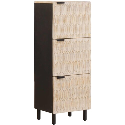  Highboard s pohranom Fin&scaron; bijelog pranja 40 x 33 x 110 cm Cijene