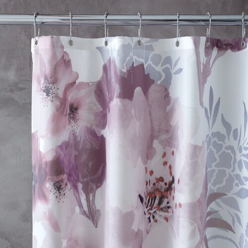 Catherine Lansfield Tuš zavesa 180x180 cm Dramatic Floral - Catherine Lansfield Cene