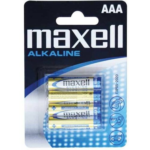 Maxell LR03 1/4 1.5V alkalna baterija aaa Slike