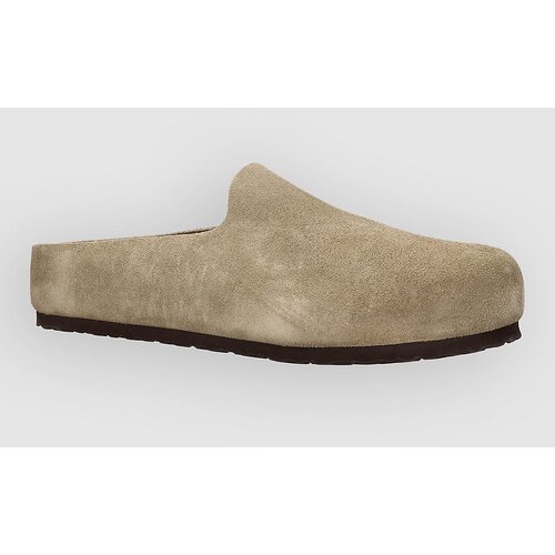 Birkenstock Amsterdam Wrapped Suede Leather Sandali taupe Slike