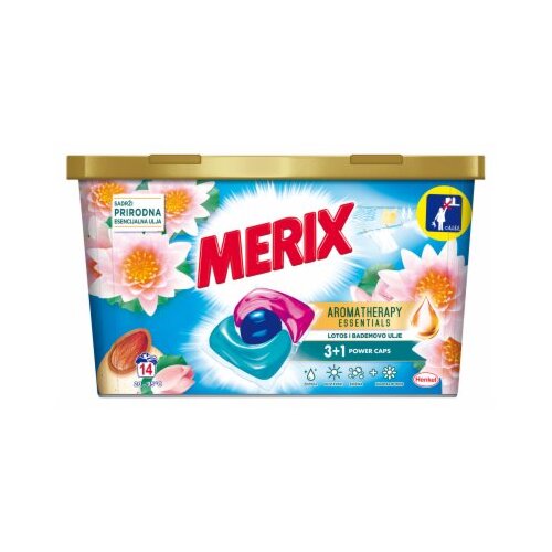 Merix lotus&almond kapsule za veš 14 komada Cene