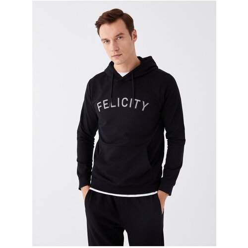 LC Waikiki Men&amp;#039;s Long Sleeve Printed Hoodie Slike