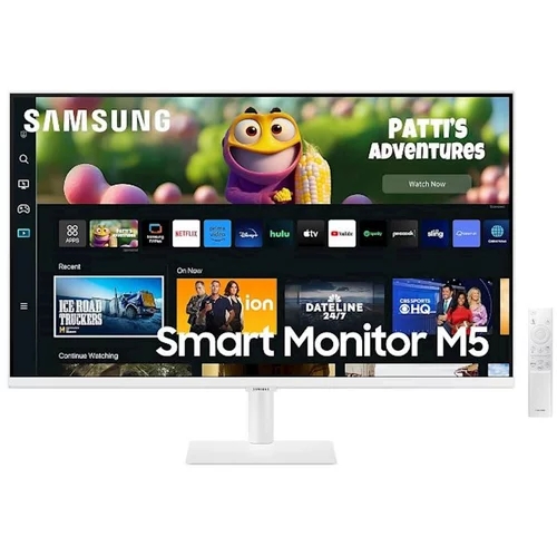 Samsung Monitor 68,6 cm (27,0") S27CM501EU 1920x1080 Smart TV Tizen VA 4ms 2xHDMI 2xUSB Zvočniki WiFi BT BT WiFi HDR10 M5 Daljinec, (20697057)