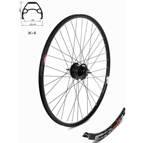Crosser Točak zadnji 28/29" x11 crni 36h,nexus glava ( 3000187 ) Cene