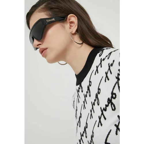 Chiara Ferragni Sunčane naočale za žene, boja: crna