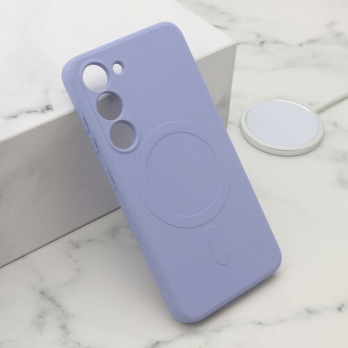  Maska VELVET TOUCH MagSafe za Samsung S911B Galaxy S23/ ljubičasta Cene