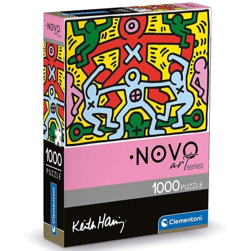 Clementoni Novo Art: Keith Haring - Slika brez naslova 1000 kosov puzzle - Cene