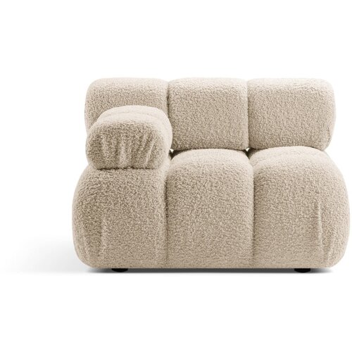 Micadoni Bež modularna sjedeća garnitura od boucl&amp;eacute; tkanine (s lijevim kutom) Bellis &amp;ndash; Home Slike