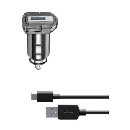 Cellular Line auto punjač USB-A i kabel USB-C 2A/10W Cijene