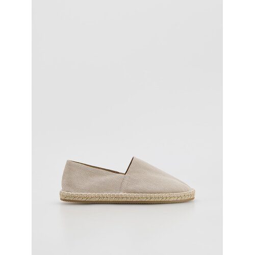 Reserved Pletene espadrile - bež Cijene