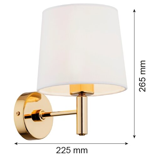  Argon 4728 - Zidna svetiljka PONTE 1xE27/15W/230V Slike