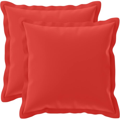  Presvlaka za jastuk 2 kom. HOUTEN Crvena 35 x 35 cm Poliester Cene
