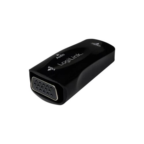 Logilink Adapter [1x Ženski konektor HDMI - 1x Ženski konektor VGA] Crna Cijene