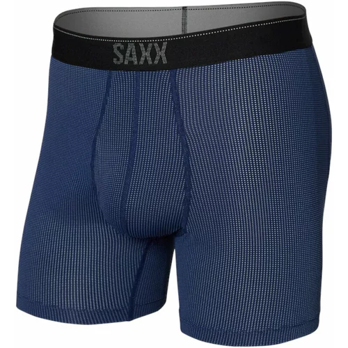 SAXX Quest Boxer Brief Midnight Blue II L Donje rublje za fitnes