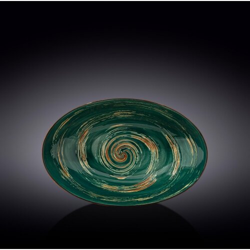  Ovalna Skleda Spiral, Porcelan, 300x195x70mm Cene