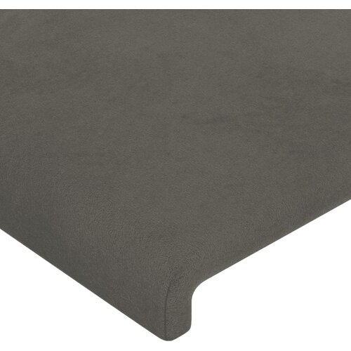  LED uzglavlje tamnosivo 103x16x118/128 cm bar&amp;scaron;unasto Slike