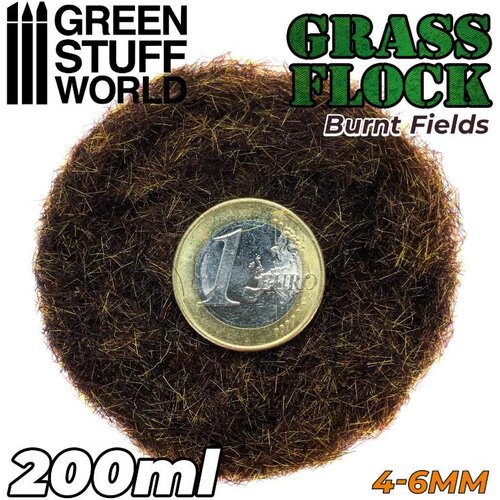 Green Stuff World static grass burnt fields| statička trava 4&amp;ndash;6mm spaljena polja 200ml Slike