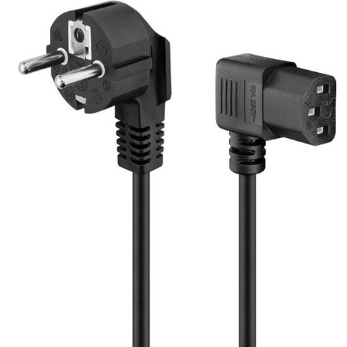 Goobay 250v(ac) 1,5m črn napajalni kabel Cene