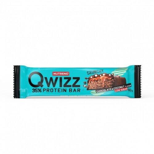 Nutrend qwizz protein bar 60gr, čokolada kokos Cene