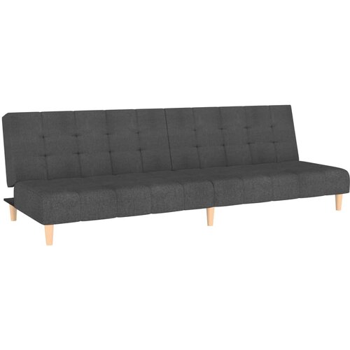 Maison Chic kavč - Sofa - Kanape dvosed z ležiščem temno sivo blago, (21726709) Cene