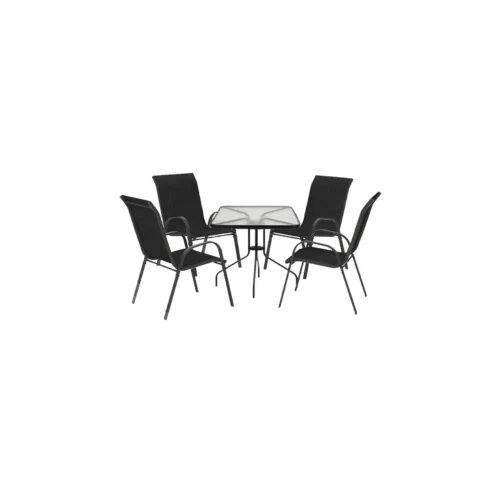 Expert ba&amp;scaron;tenski set set 3 valencia sto 60 x 60 x 70 cm i 4 stolice Slike