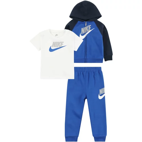 Nike Sportswear Komplet mornarska / kraljevo modra / siva / bela