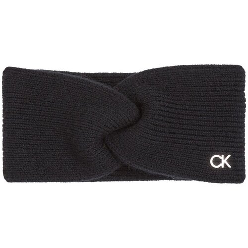 Calvin Klein Jeans Ck Metal Chunky Rib Headband Crna Slike