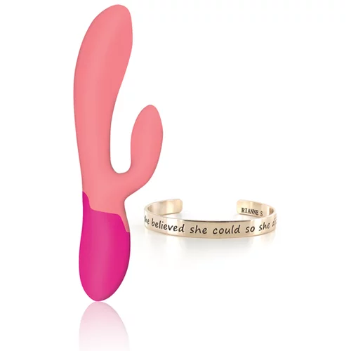 RIANNE S RS - Essentials - Xena Rabbit Vibrator Coral & French Rose