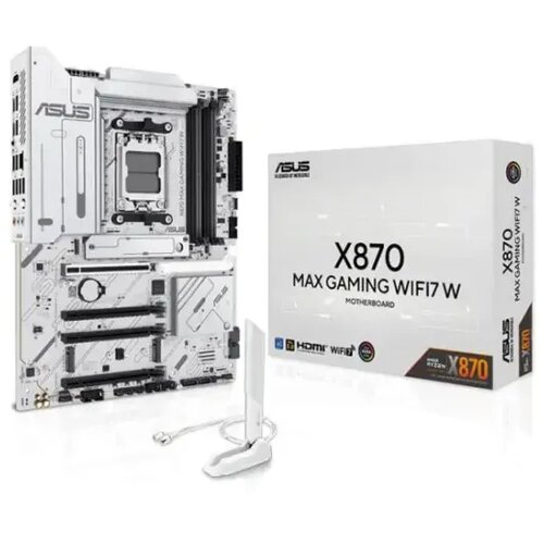 Asus Maticna ploca X870 MAX GAMING WIFI7 WHITE ATX/AM5 Cene