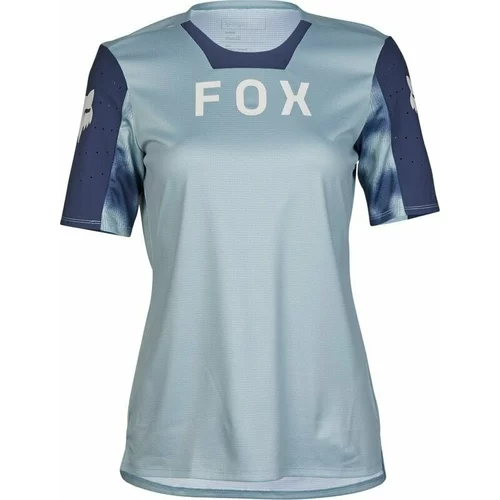 Fox Womens Defend Taunt Short Sleeve Jersey Jersey Gunmetal S