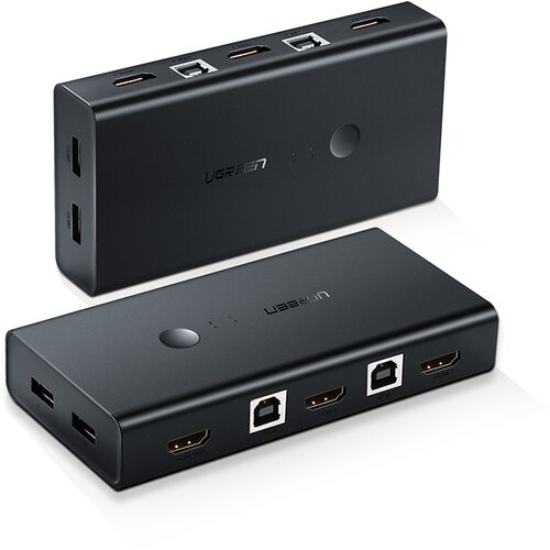 Ugreen HDMI 2x1 KVM Stikalo - box Cene