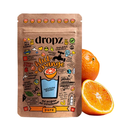 dropz Microdrink Pure - rdeča pomaranča