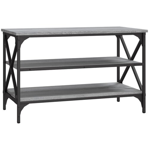 Maison Chic TV omarica - TV enota - Televizijska omarica siva sonoma 80x40x50 cm inženirski les, (21702410) Cene