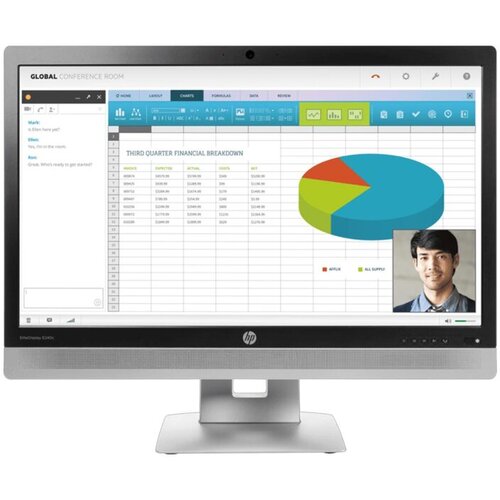 HP Obnovljeno - kot novo - EliteDisplay E240c 23,8″, (21873612) Cene