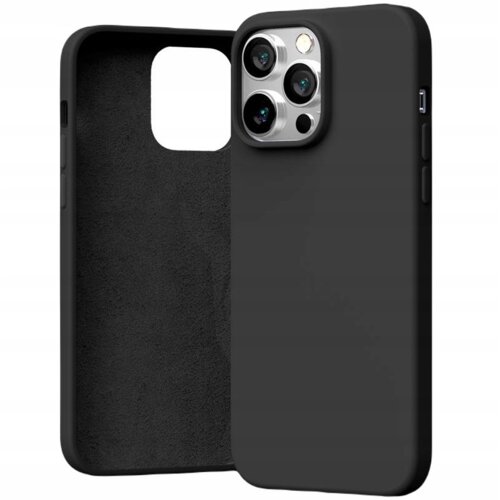 Goospery Goosper Silicone Ovitek za Apple iPhone 14 6,1&amp;quot; črn Slike