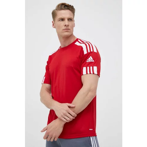Adidas Kratka majica za vadbo Squadra 21 rdeča barva